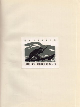 Sauna - Bookplate of President of Finland Urho Kekkonen