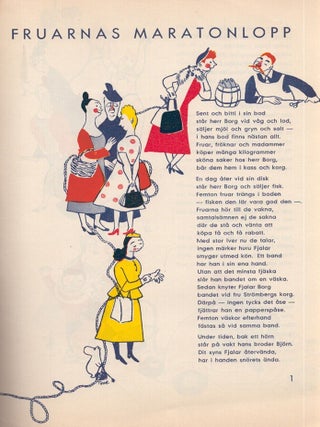 Bröderna Borgs bedrifter - Rare, with Moomin