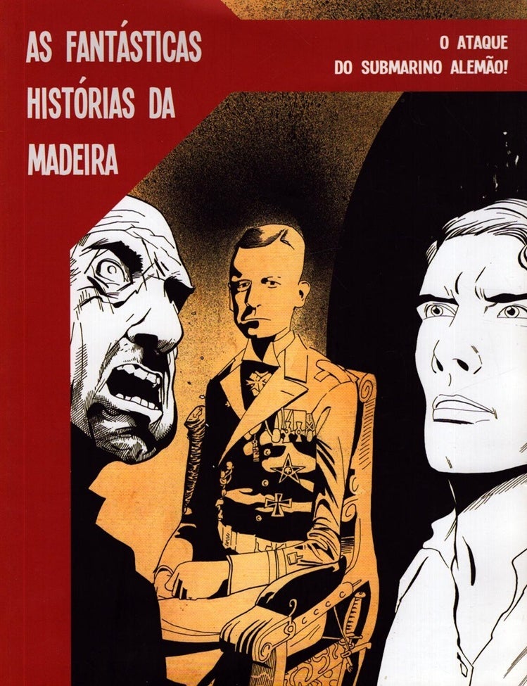 Item #6442 O Ataque do Submarino Alem&atilde;o! - Signed. Roberto Macedo Alves, Martinho Duarte Abreu, ill.