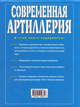 Sovremennaya artilleriya : RSZO, orudiya, minomety