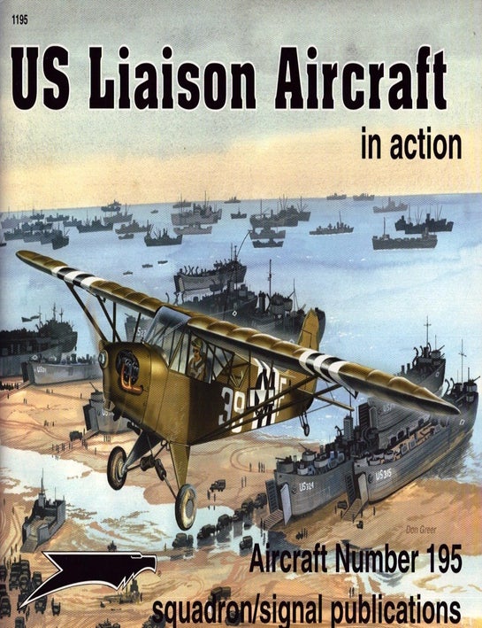 Item #6589 Us Liaison Aircraft in Action : Aircraft No 195. Al Adcock.