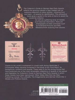 A Collector's Guide To : German Nazi Party Awards