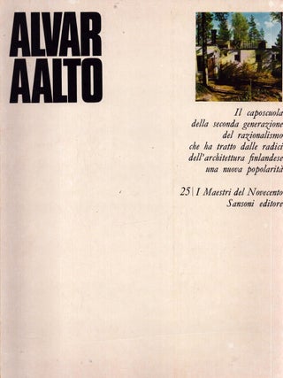 Item #6600 Alvar Aalto : I Maestri del Novecento 25. Carlo Cresti