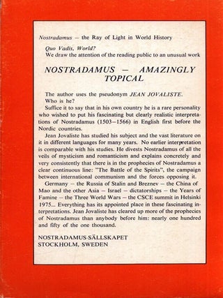 Nostradamus : Amazingly Topical - Signed