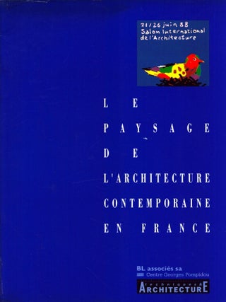 Item #6688 Le paysage de l'architecture contemporaine en france