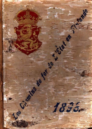 Item #6692 Renseignements sur les chemins de fer de l' État en Finlande pour l' année...