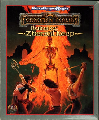 Item #674 Ruins of Zhentil Keep : Advanced Dungeons & Dragon 2nd Edition : Forgotten Realms...