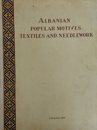 Item #6816 Albanian Popural Motives Textiles and Needlework
