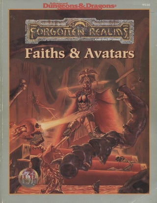 Item #688 Faiths & Avatars - Advanced Dungeons & Dragons Forgotten Realms Campaign Expansion....