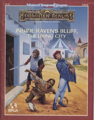 Item #695 Inside Ravens Bluff, The Living City : Advanced Dungeons & Dragons 2nd Ed Forgotten Realms