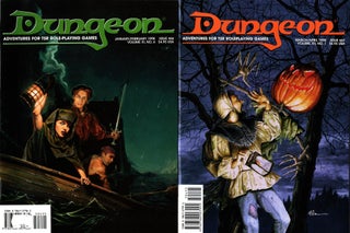 Item #700 Dungeon Magazine 1998 : Adventures for TSR Role-Playing Games - Full volume, all six...