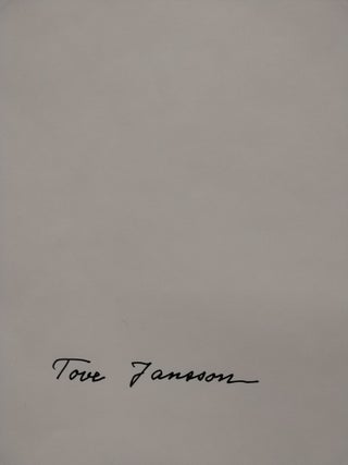 Outo vieras Muumitalossa : First Finnish Edition : Signed
