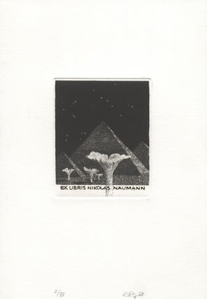 Item #7462 Ex Libris Nikolas Naumann : Portfolio : Signed. Esa Riippa