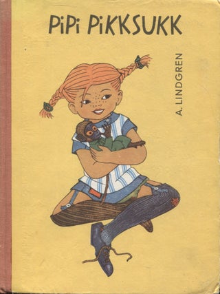 Item #7473 Pipi Pikksukk - Pippi Longstocking - The Estonian Edition. Astrid Lindgren