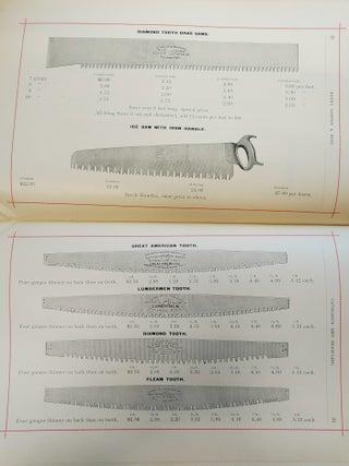 Henry Disston & Sons : Price-List