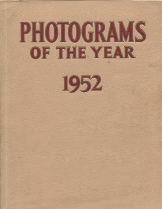 Photograms of the Year 1952 and Photography Year Book 1952 - Lot of Two Books