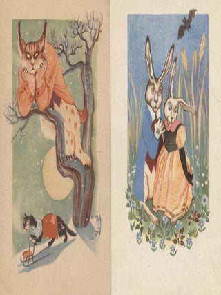 10 Tove Jansson Postcards 1941 - Series IV, Numbers 1–10, Complete Set