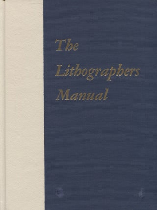 Item #7939 Lithographers Manual - Signed. Raymond Blair, Charles Shapiro