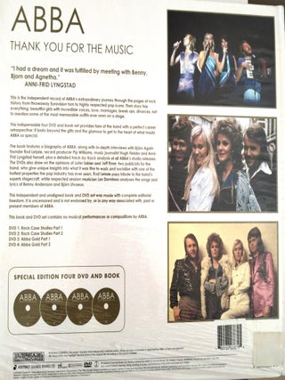 ABBA : Thank You For The Music : Special Edition : Four DVD and book