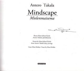 Mindscape = Mielenmaisema - Signed