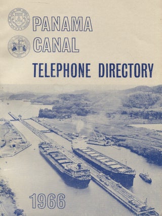Item #8201 Panama Canal Telephone Directory 1966. Panama Canal Company