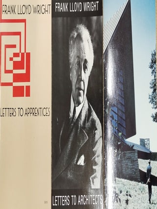 Item #8203 Letters to Apprentices : Letters to Architects : Letters to Clients - 3-Volume Boxed...