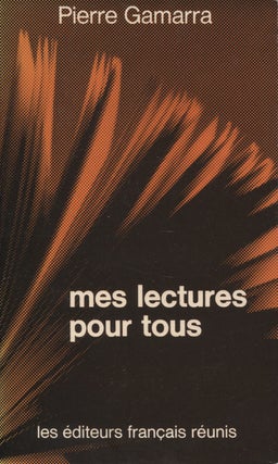 Item #8216 Mes lectures pour tous - Signed. Pierre Gamarra