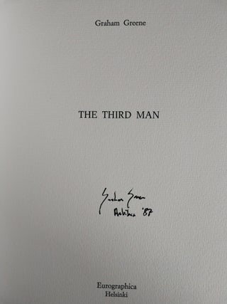 The Third Man - Signed - Numbered