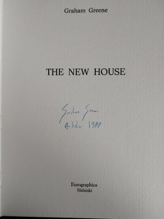 The New House - Signed - Numbered