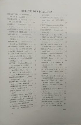 L'Armorial des Roys d'Armes de A. F. Jaerens et Ch. J. Beydaels - Numbered