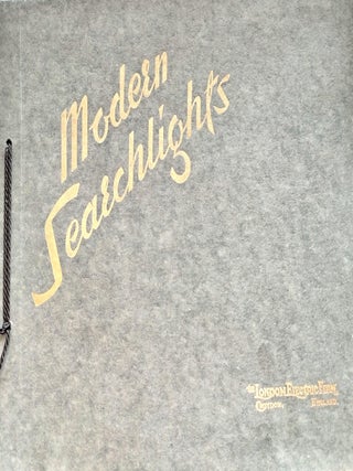 Item #8372 Modern Searchlights : Anti-Aircraft Searchlight Equipment - Rare Historical Publication