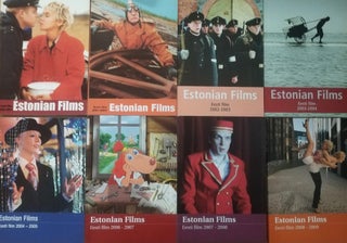 Item #8566 Estonian Films 1999-2009: Catalogues / Yearbooks - Lot of 8 Books. Estonian Film...